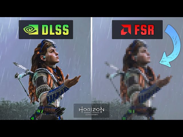 Horizon Zero Dawn: DLSS vs FSR FPS/Graphics Comparison
